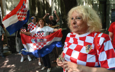 El corazón partido de los croatas argentos