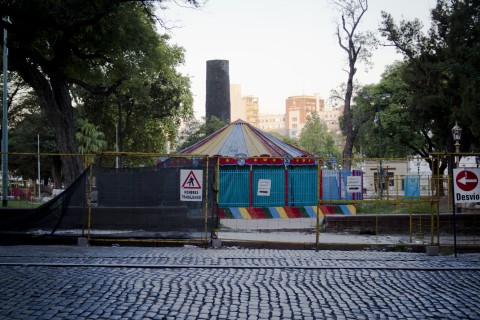 Enrejamiento Parque Lezama