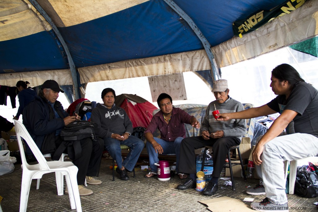 Acampe QoPiWiNi en Av. de Mayo y 9 de julio, Bs. As., Mayo 2015, Andrés Wittib, ANCCOM