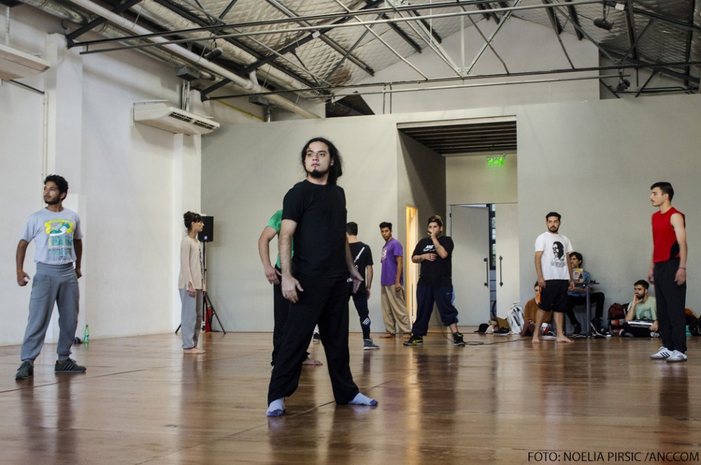 Ensayo del Combinado Argentino de Danza, CAD.