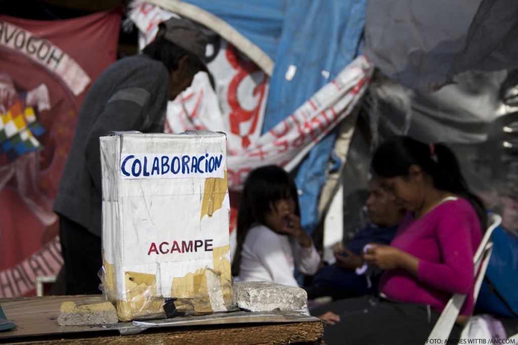 Acampe QoPiWiNi en Av. de Mayo y 9 de julio, Bs. As., Mayo 2015, Andrés Wittib, ANCCOM