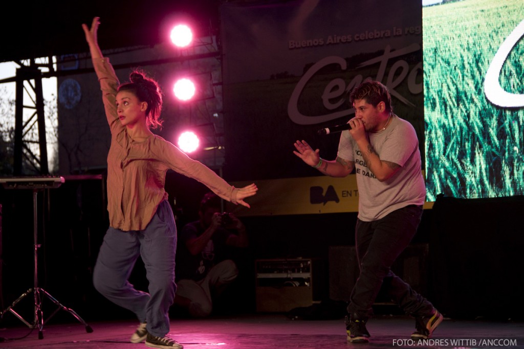 El Combinado Argentino de Danza en acción,