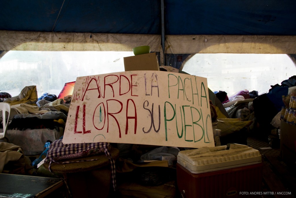 Acampe QoPiWiNi en Av. de Mayo y 9 de julio, Bs. As., Mayo 2015, Andrés Wittib, ANCCOM