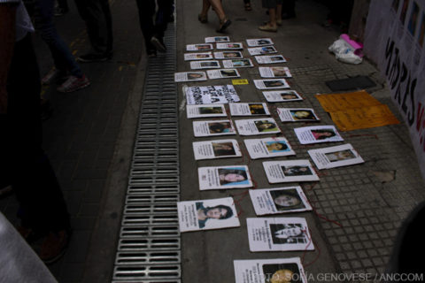En la Casa de Tierra del Fuego en Buenos Aires agrupaciones apoyaron el inicio del juicio iniciado por Alika Kinan, víctima de trata.