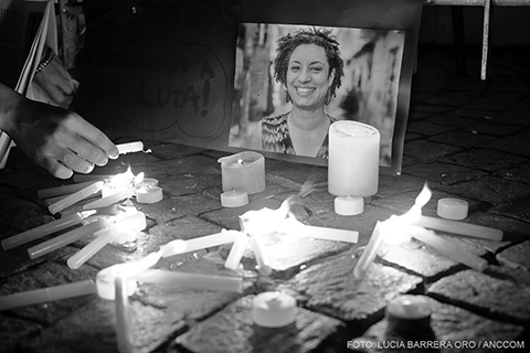 Buenos Aires lloró a Marielle Franco