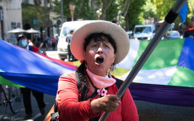 Una marcha por la tierra ancestral
