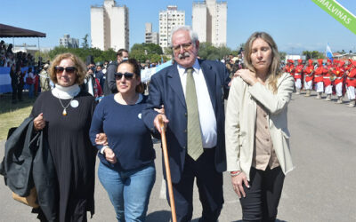 El excombatiente que se reunió con las autoras de las cartas que recibió en el frente
