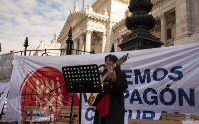 Marcharon por el financiamiento a la cultura