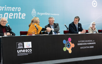 Argentina será la sede del III Foro Mundial de Derechos Humanos