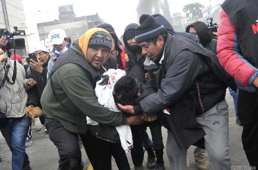 Más de 20 heridos y 50 detenidos en Jujuy