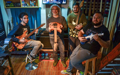 Guitarras y violines eléctricos made in Barracas