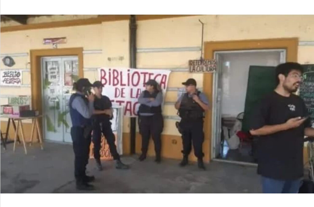 Peligra una biblioteca mapuche