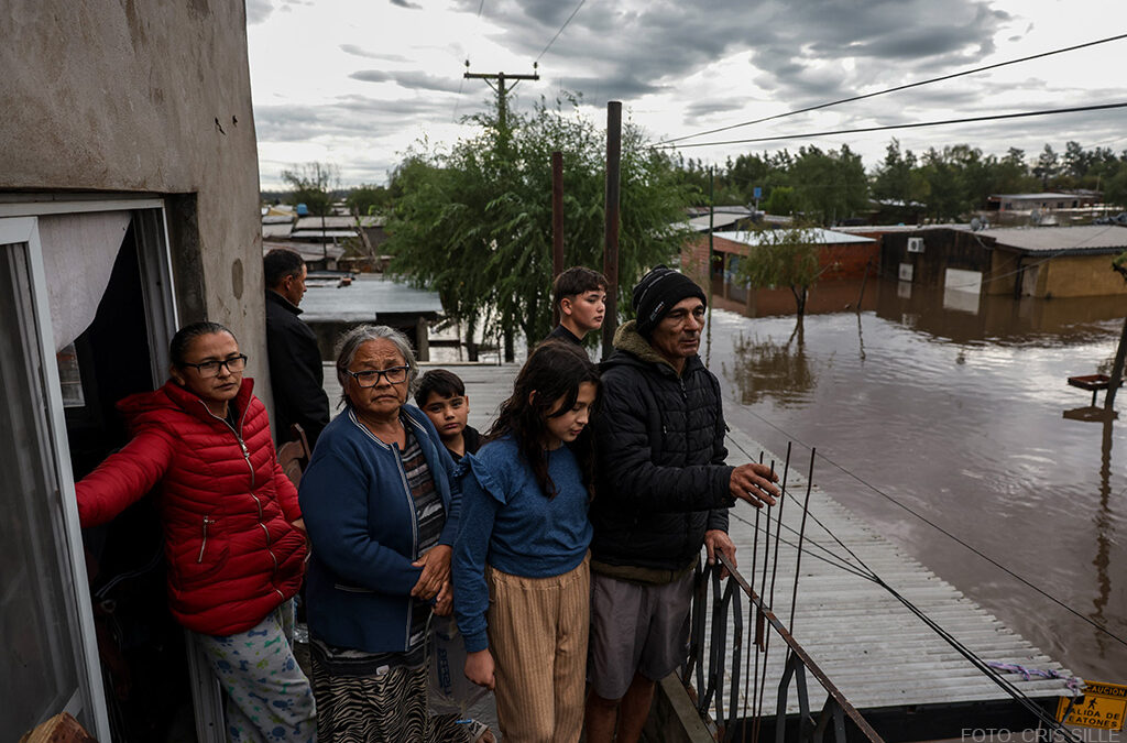 Después de la tormenta, un temporal de solidaridad
