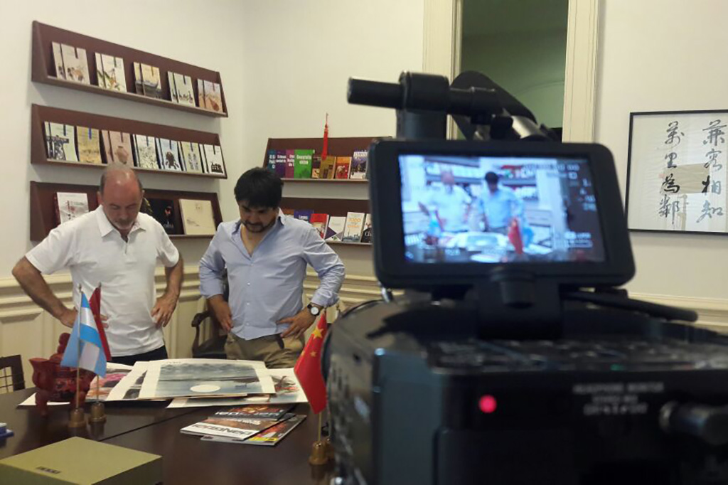 Néstor y Gustavo filmados 2