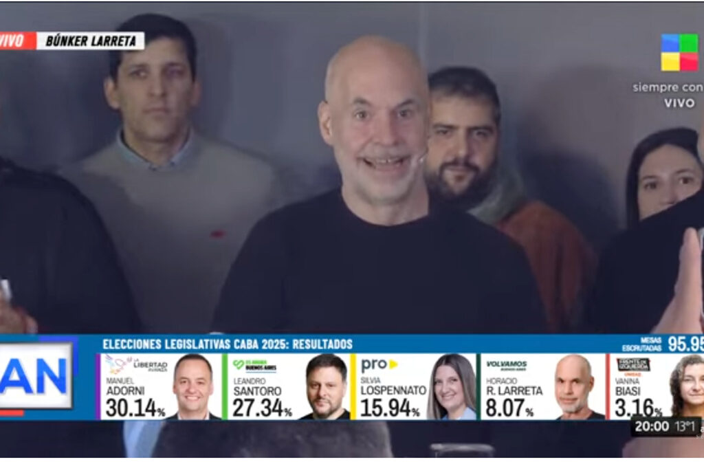 Larreta festejó con el Topo Gigio