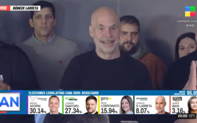 Larreta festejó con el Topo Gigio