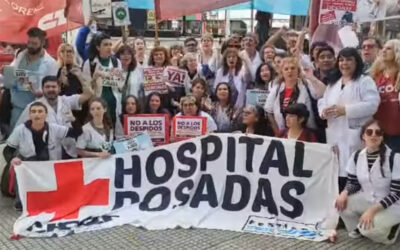El Gobierno despidió 110 trabajadores del Hospital Posadas