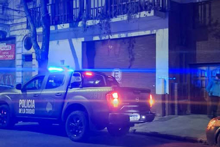 Intimidación policial a un gremio docente