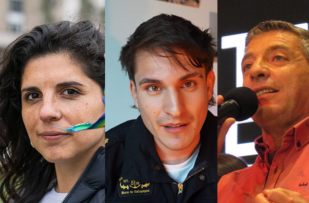 Los argentinos que integran la flotilla humanitaria que viaja a Gaza