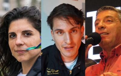 Los argentinos que integran la flotilla humanitaria que viaja a Gaza
