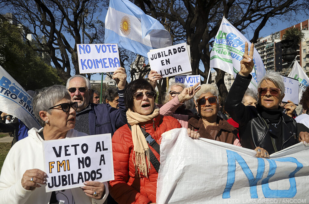 Las fuerzas de Bullrich volvieron a reprimir a los jubilados
