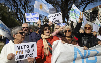 Las fuerzas de Bullrich volvieron a reprimir a los jubilados